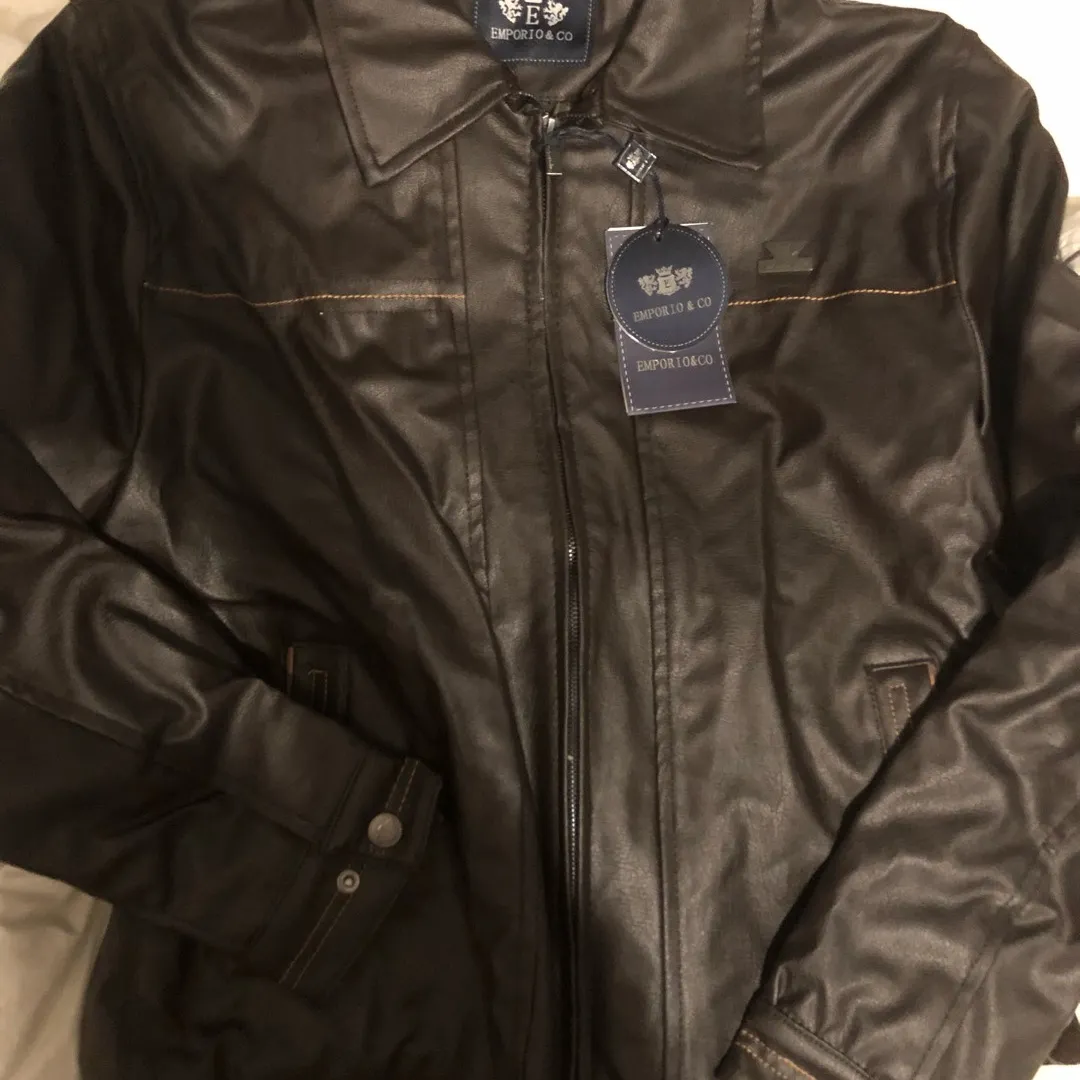 BNWT Emporio & Co Leather Jackets photo 1