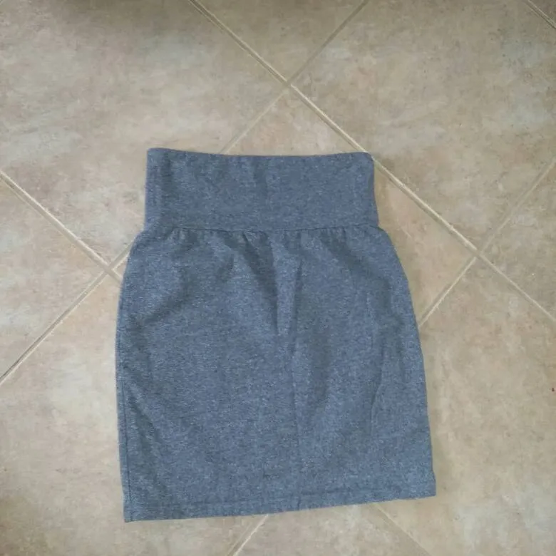 Talula Mini Skirt Grey Size s photo 3
