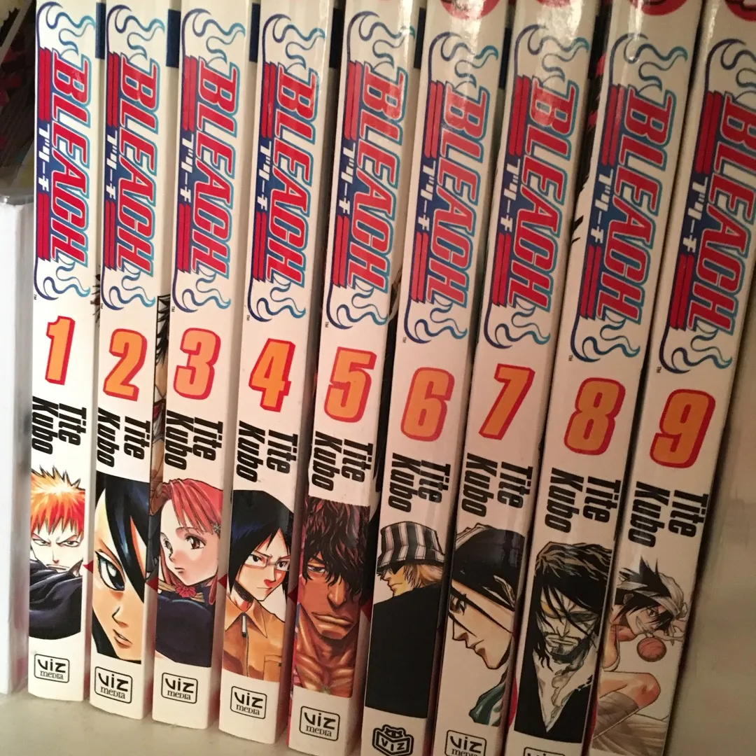 Bleach Manga / Comic / Graphic Novel In English (9 Volumes) photo 1