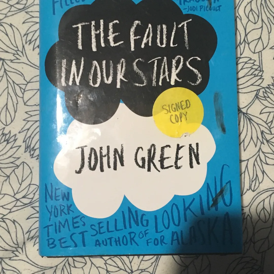 signed by john green! photo 1