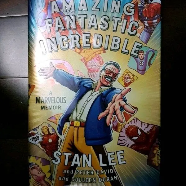 Brand new Stan Lee memoir - Amazing, Fantastic, incredible photo 1
