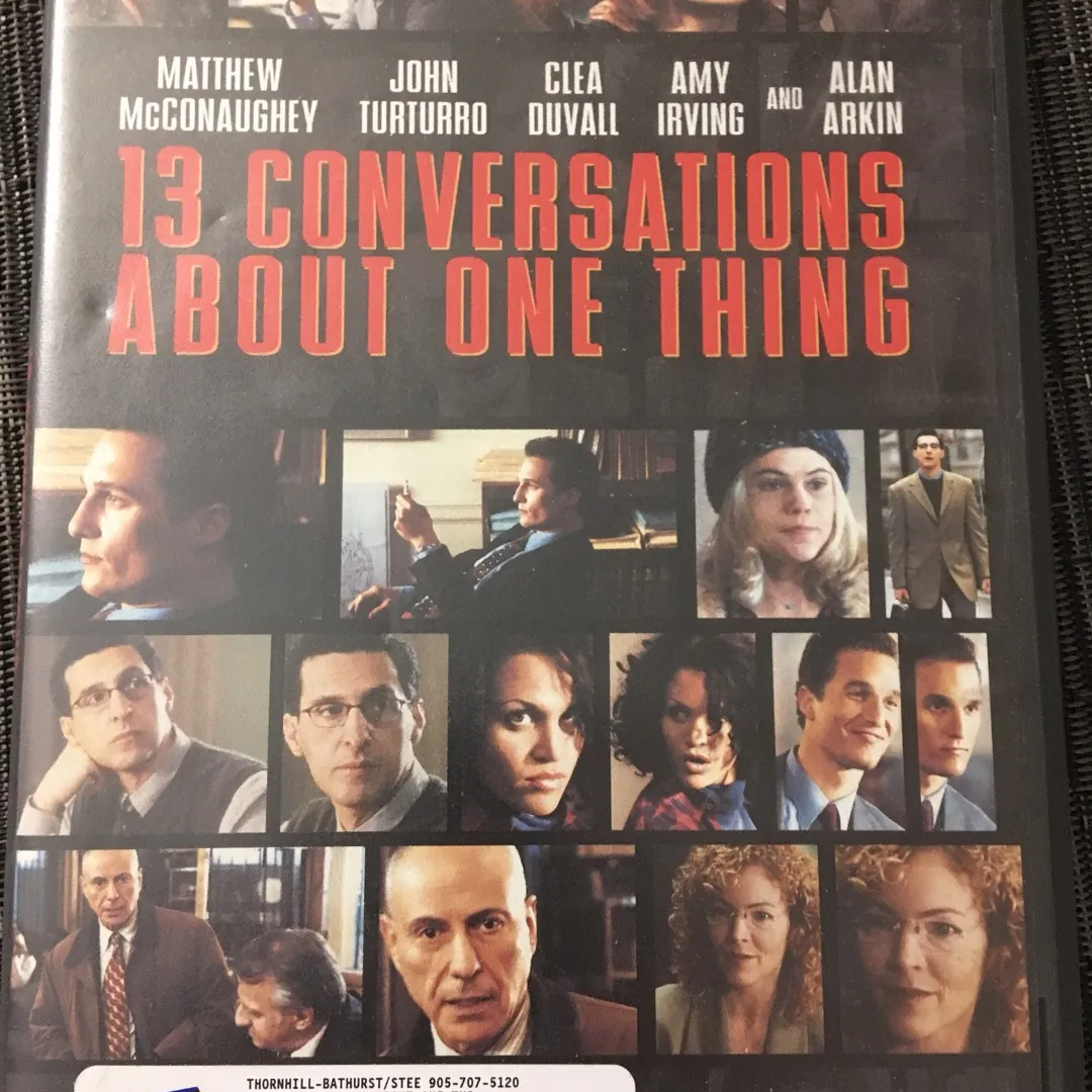 DVD - 13 Conversations About One Thing photo 1