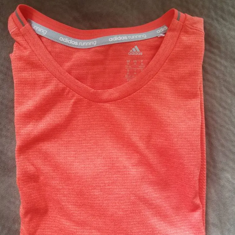 Adidas Running Tshirt Peach photo 6