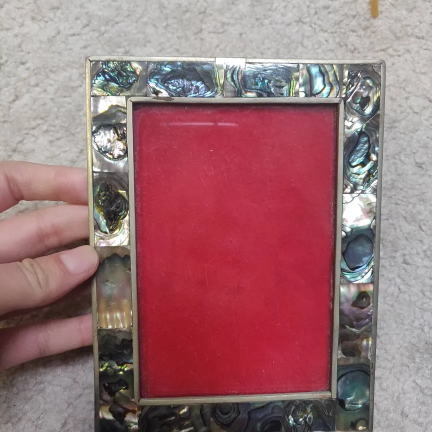 Abalone Shell Picture Frame photo 1