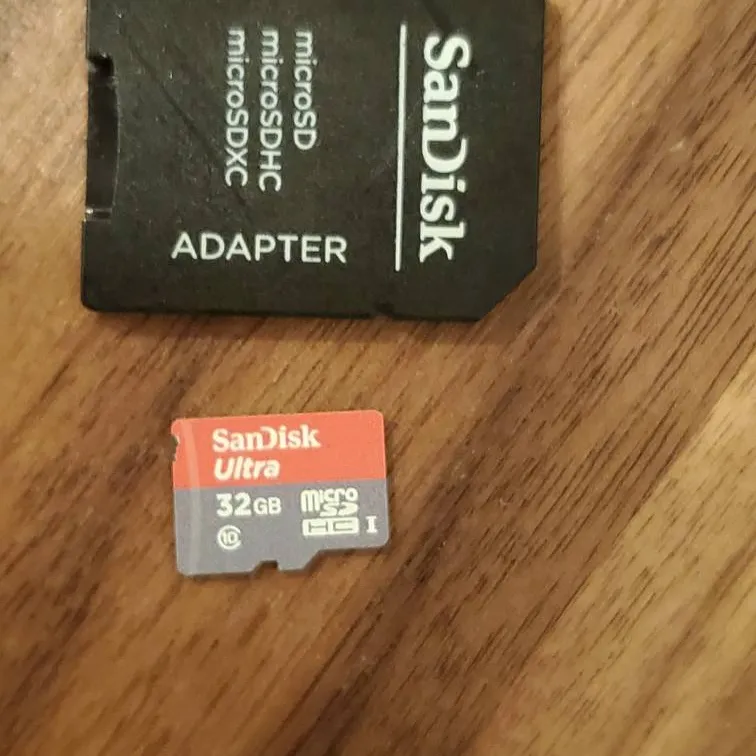 SanDisk 32 GB Class I Ultra Micro SD Card With SD Adapter - I... photo 1