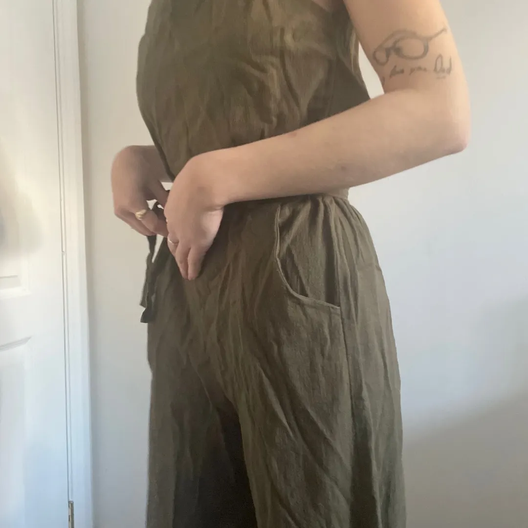 Olive Green Jumpsuit photo 3