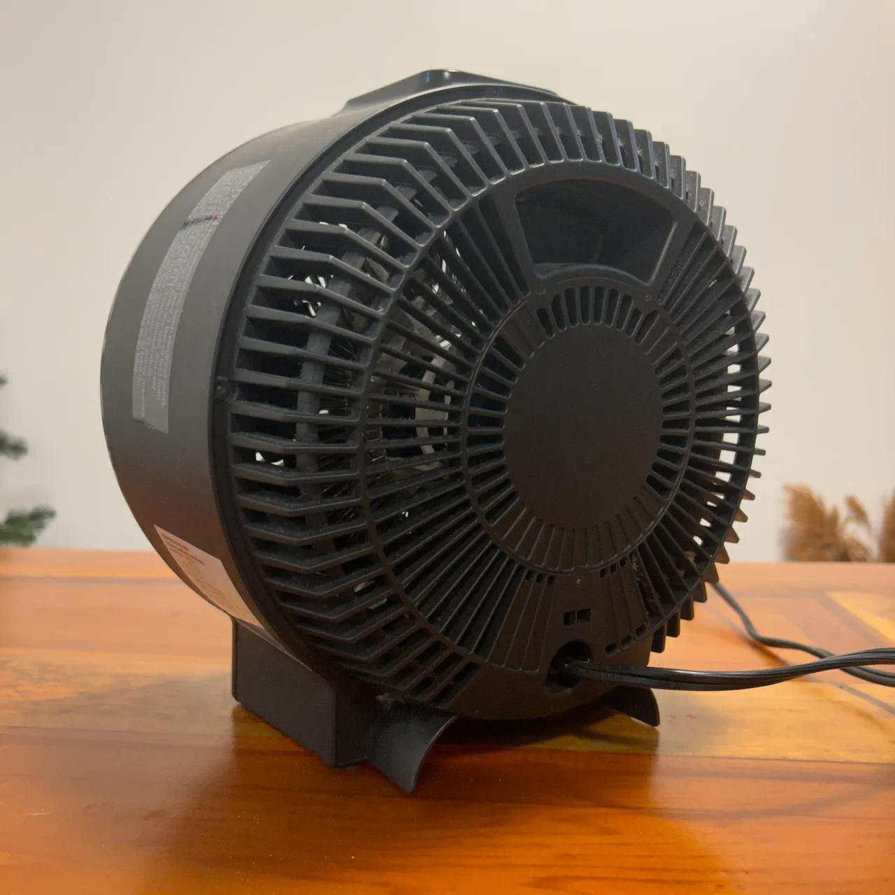 NOMA Turbo Mechanical Utility Space Fan Heater, 1500W, Black photo 5