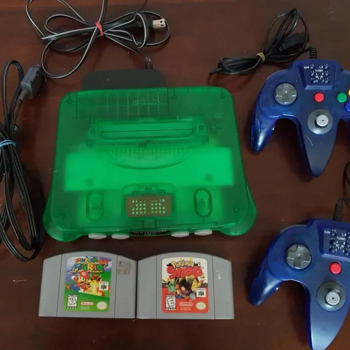 Nintendo 64 - Jungle Green photo 1
