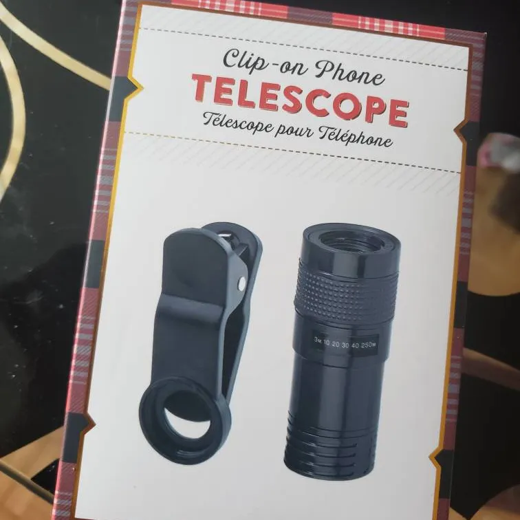 Clip On Phone Telescope photo 1