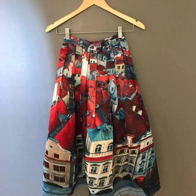 Printed Skirt - Size M photo 1