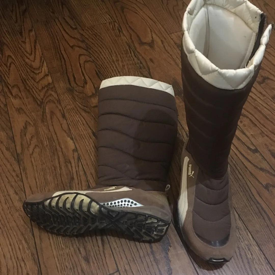 Puma Winter Boots Size 39 photo 3