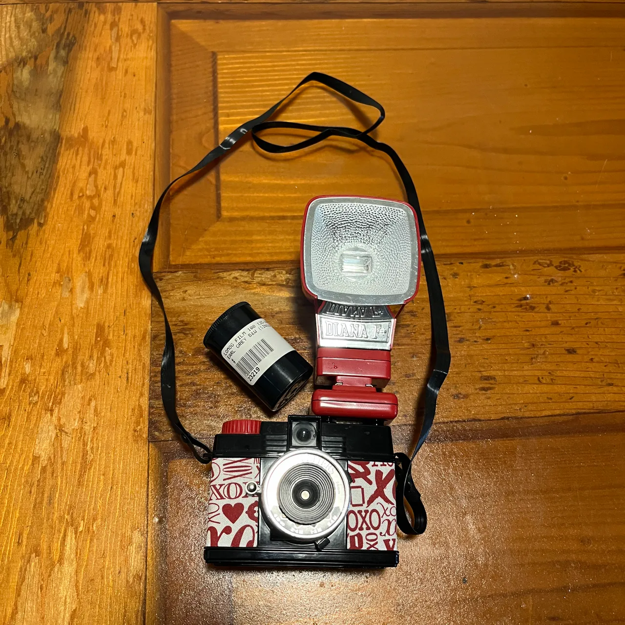 Lomography Diana F+ Medium Camera (Love Letters), with Adapters photo 3