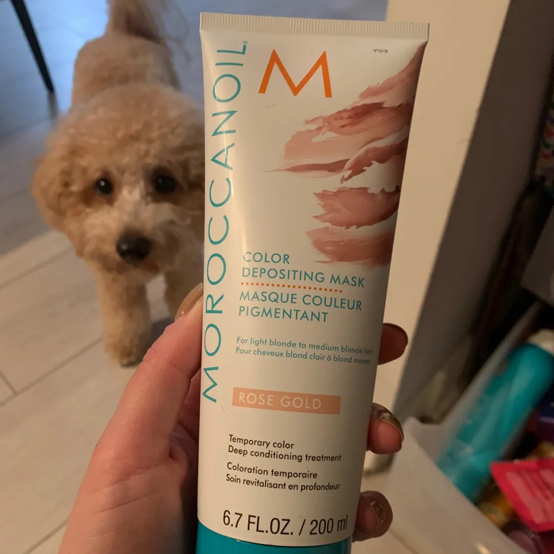 BRAND NEW MOROCCANOIL COLOR DEPOSITING MASK photo 1