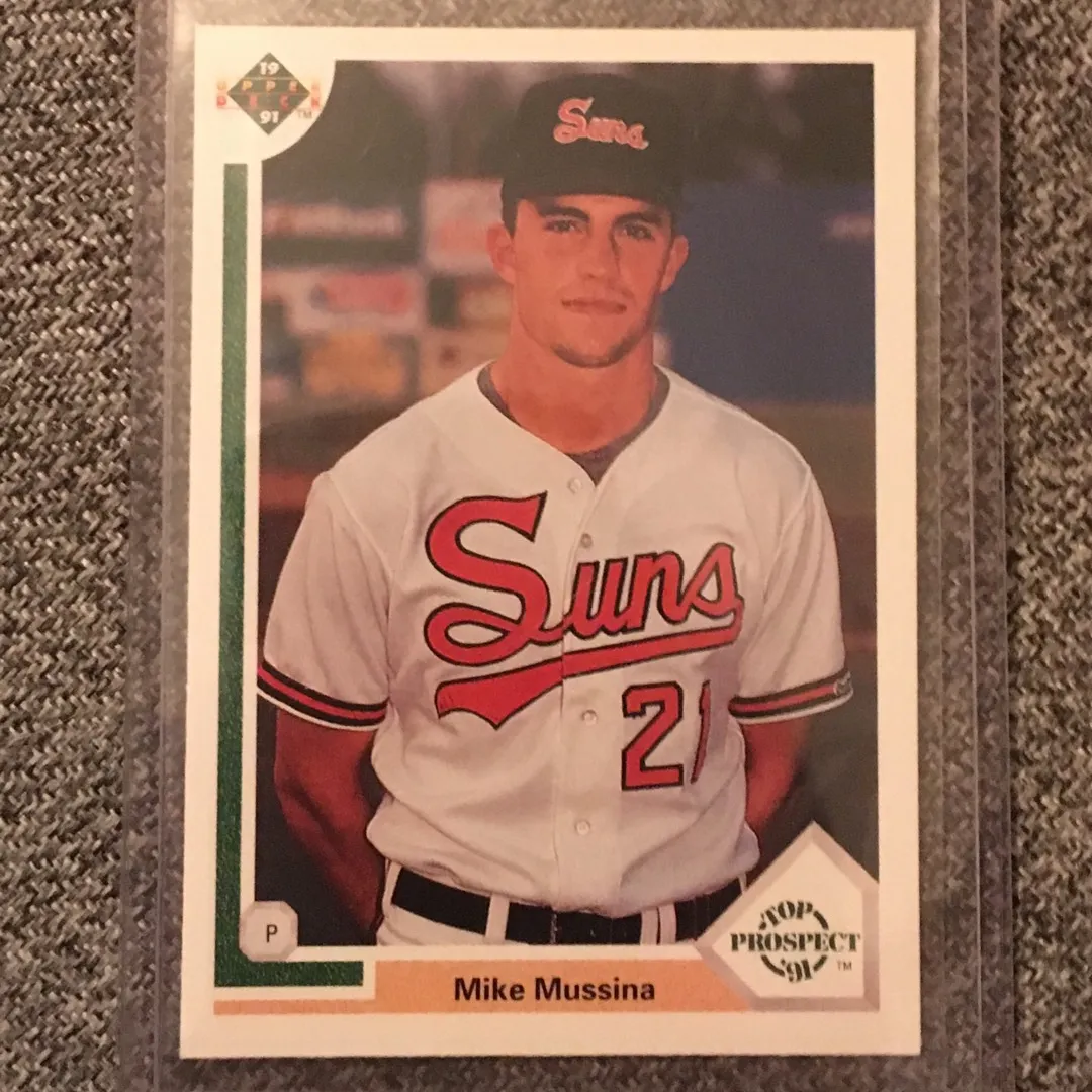 Mike Mussina Rookie Baseball Cards photo 1