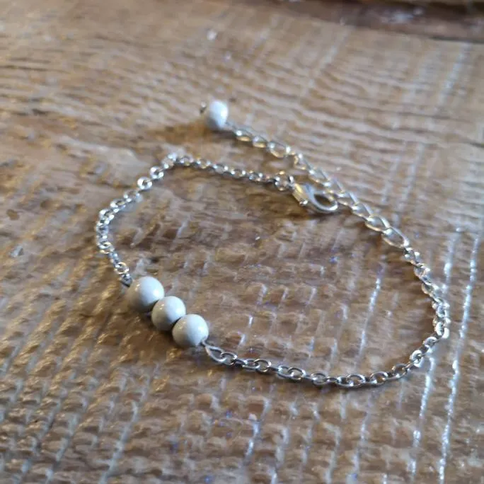 Gift Wrapping Available- Sea Bead Bracelet Handmade - Queen West photo 1