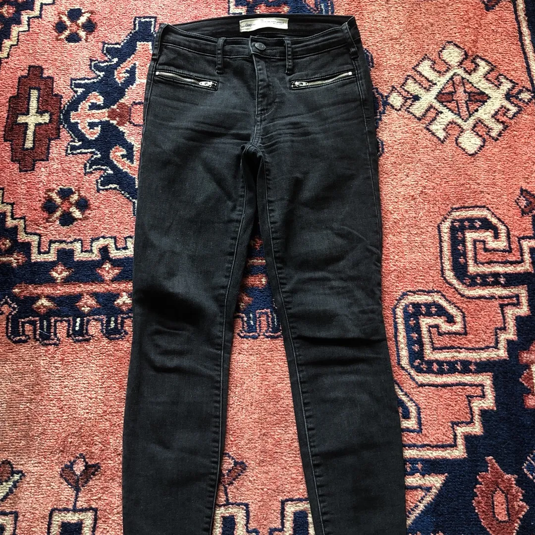 Gap Cropped Skinny Jeans photo 3
