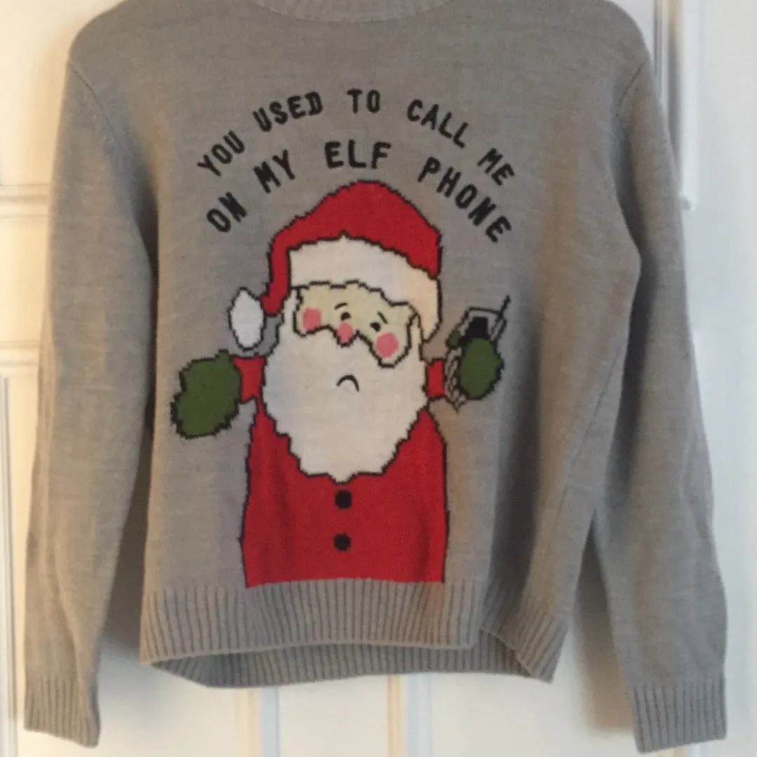 H&M Christmas Sweater (size small) photo 1