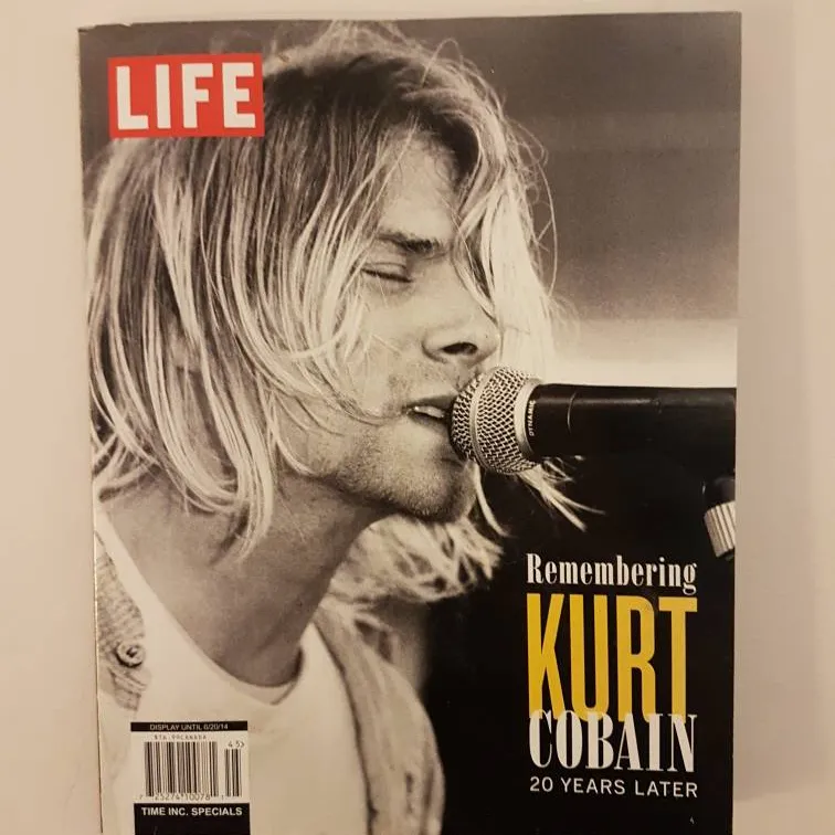 Cobain Life Magazine photo 1