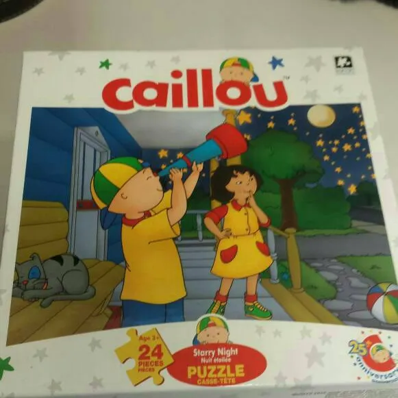 Caillou Puzzle -New in box photo 1