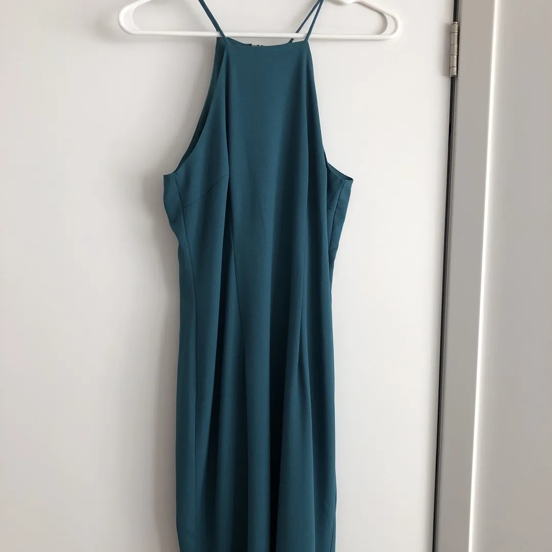 Vero Moda Teal Dress Size Small photo 1