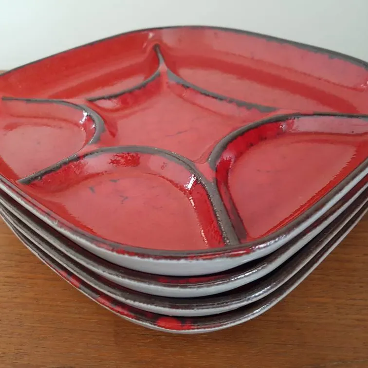 Mid Century Ceramic Plates photo 1