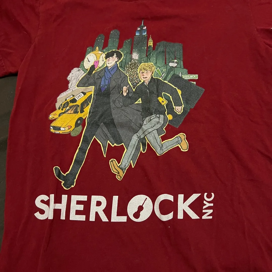 Sherlock tshirt photo 1