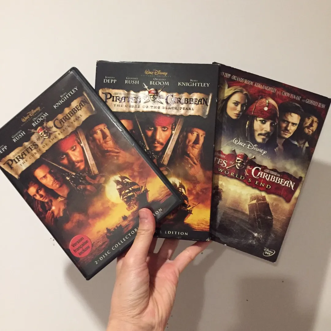 Pirates Of The Caribbean DVDs photo 1