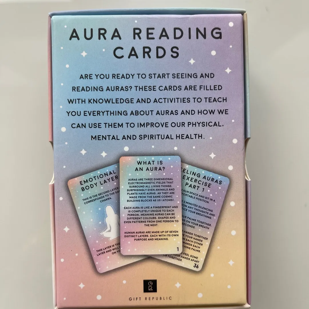 Brand New Aura Reading Cards photo 3