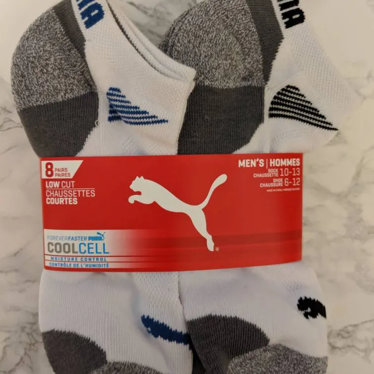 New 8-Pack Men's Puma Socks photo 1