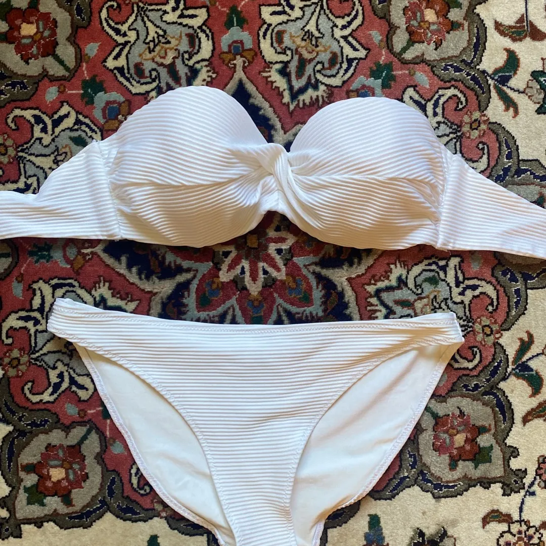 H&M white bikini set photo 1