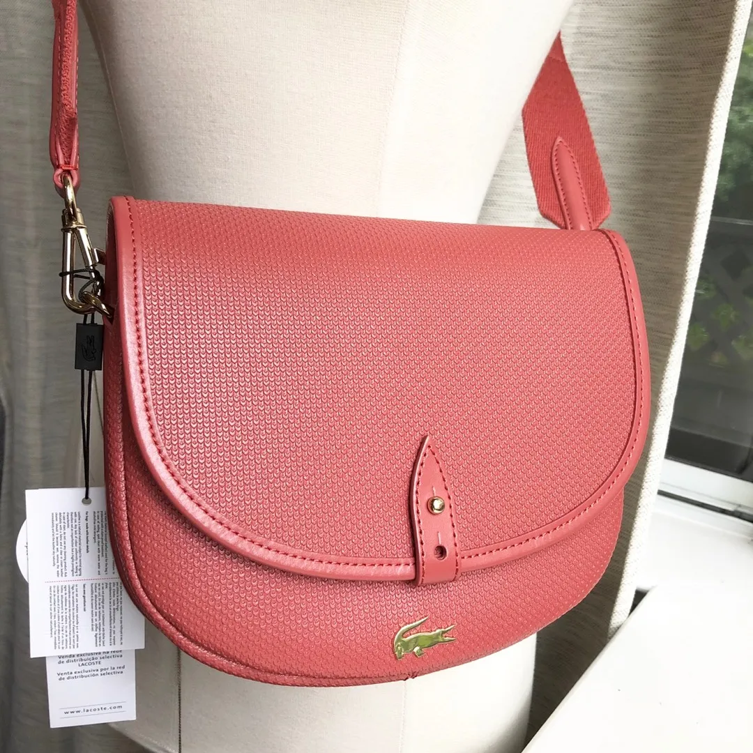 Lacoste Leather Side Purse photo 1