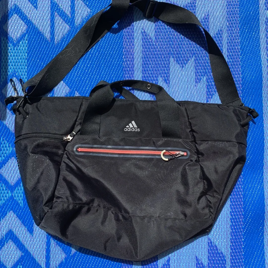 EUC Adidas Gym Bag With Separate Shoe Compartment photo 1