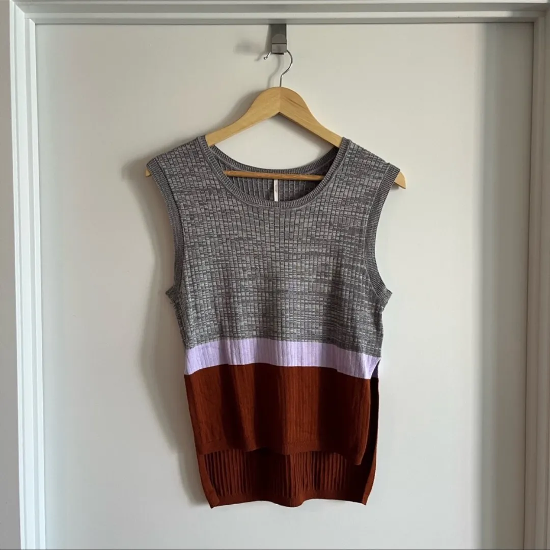Free People Sweater Vest Size Small photo 1