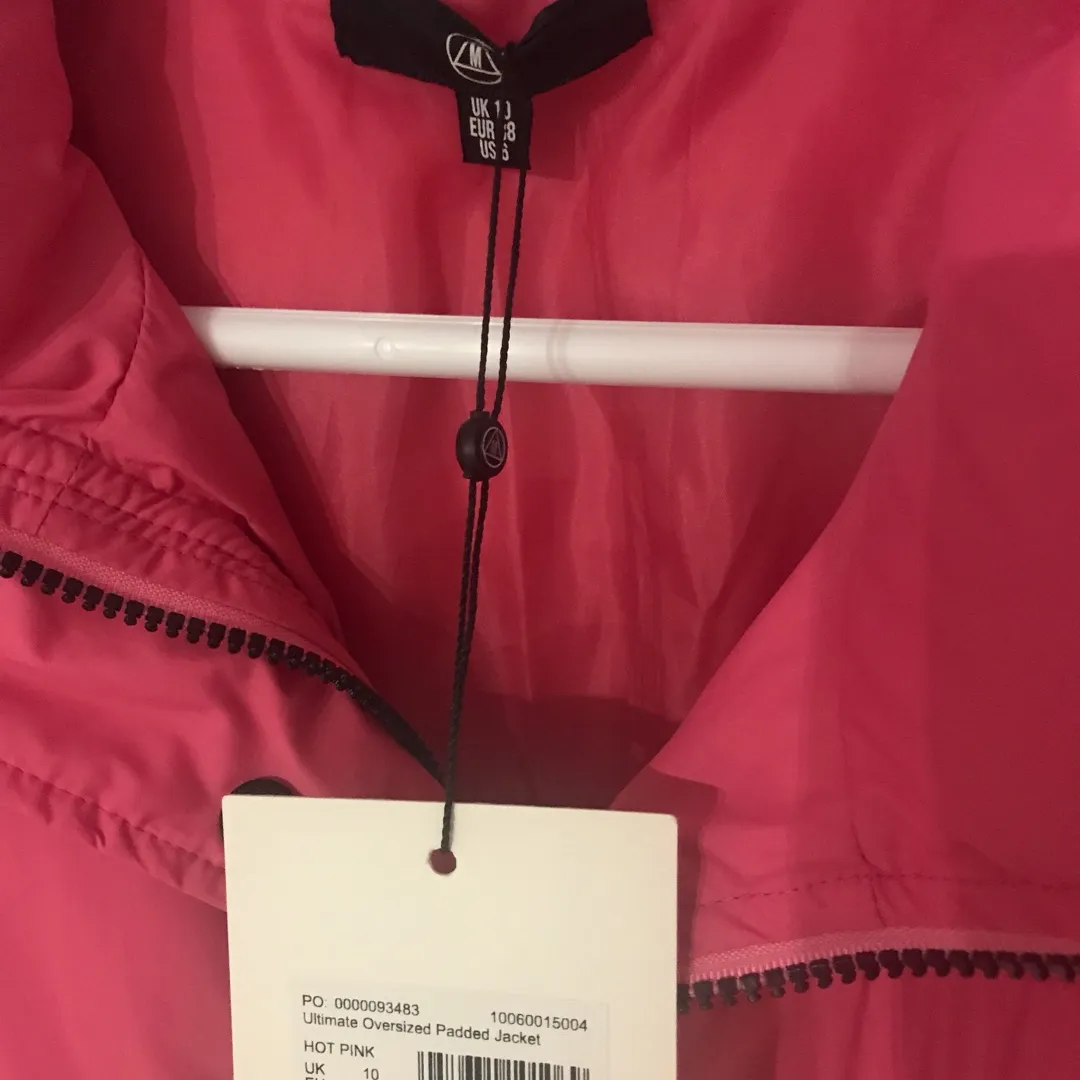 Missguided Pink Oversize Puffer photo 5