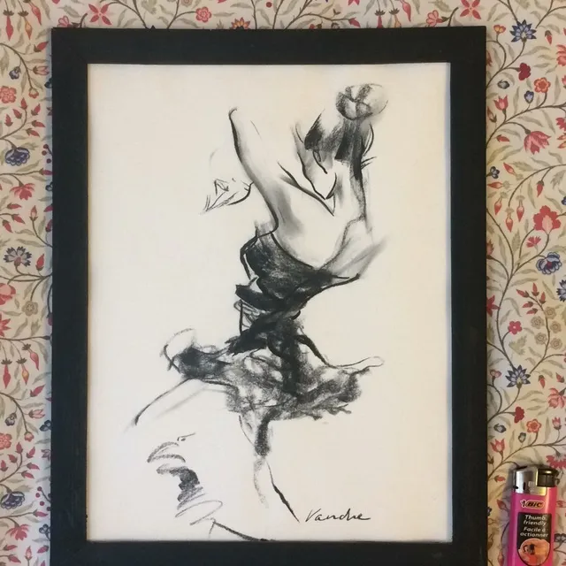 Framed Dancer Print (GTA Artist) photo 1