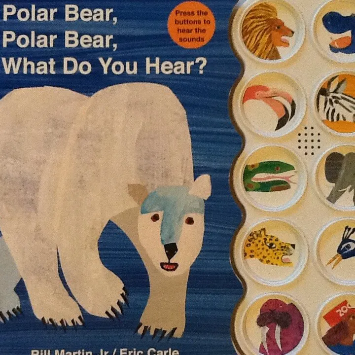 Children's book with interactive sounds Polar Bear, Polar Bea... photo 1
