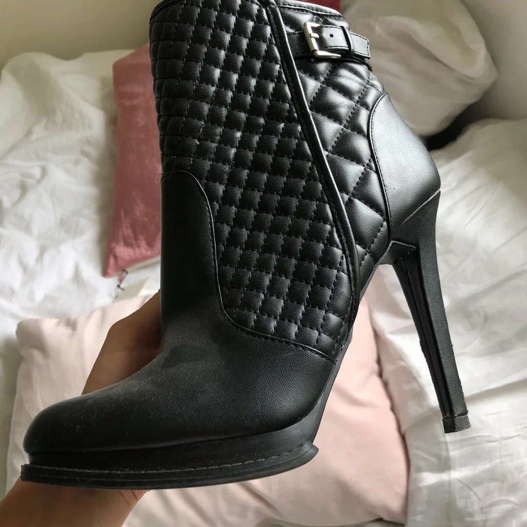 Size 40 Zara Stiletto Boots photo 1