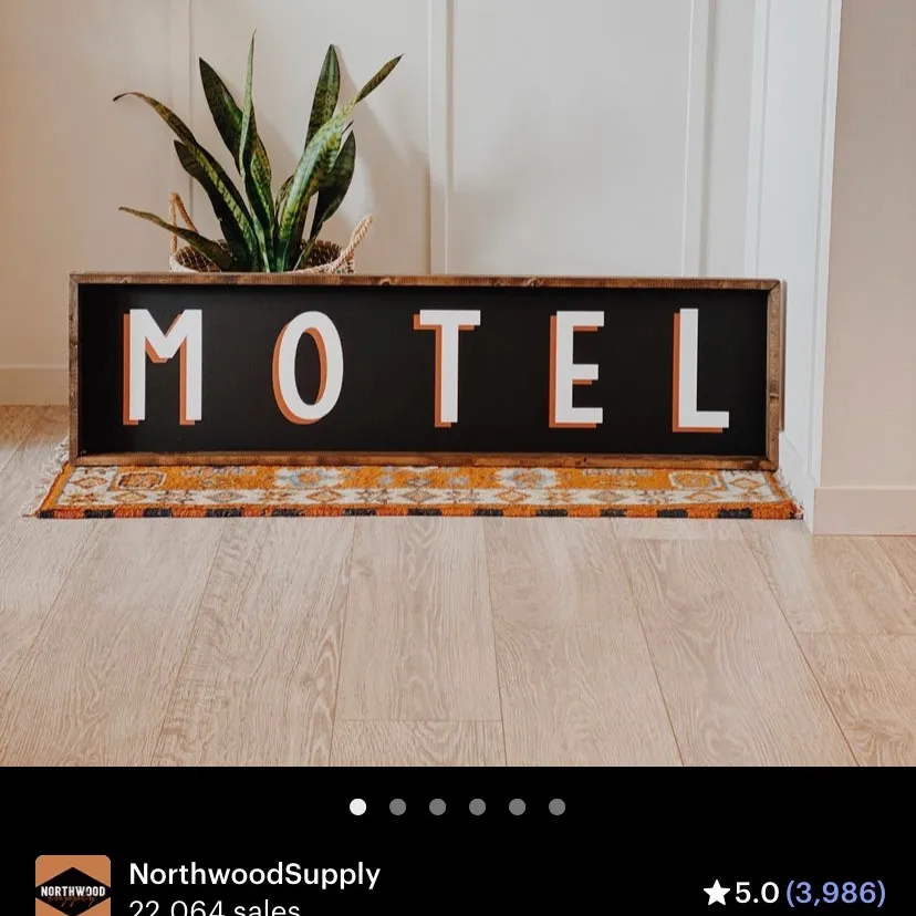 Northwood Supply Motel Sign photo 1