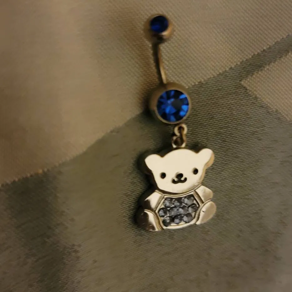 💎Belly Button Ring (Teddy Bear) photo 1