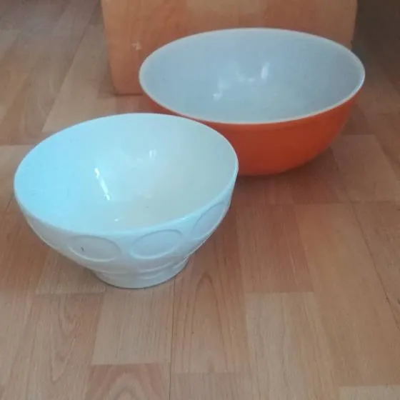 Ceramic And Glass Bowl photo 1