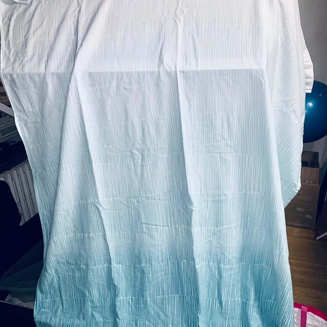 Shower Curtain. Fabric. 66” Width X 73” Length photo 1