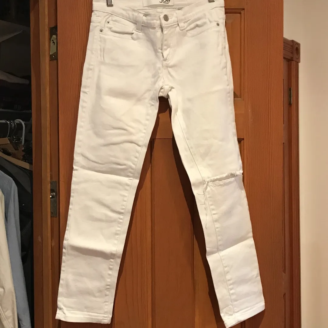 White Joe Fresh Skinny Jeans - Size 0 photo 1