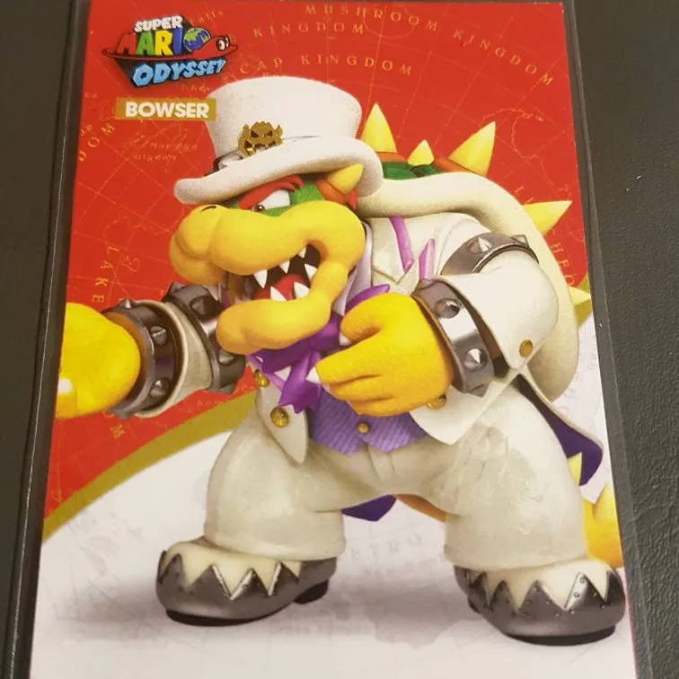Super Mario Odyssey Amiibo Cards photo 5