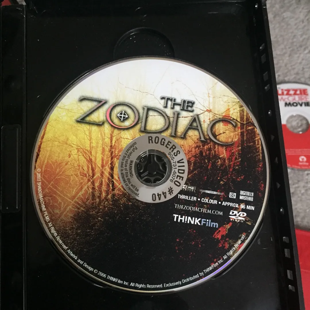 The Zodiac DVD photo 1