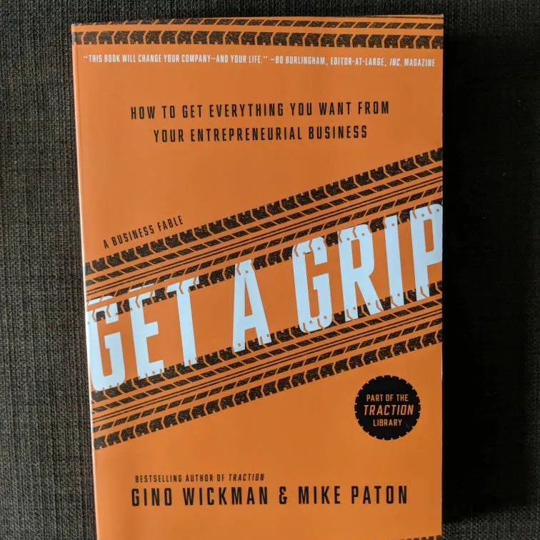 Book: Get A Grip by Gino Wickman and Mike Paton photo 1