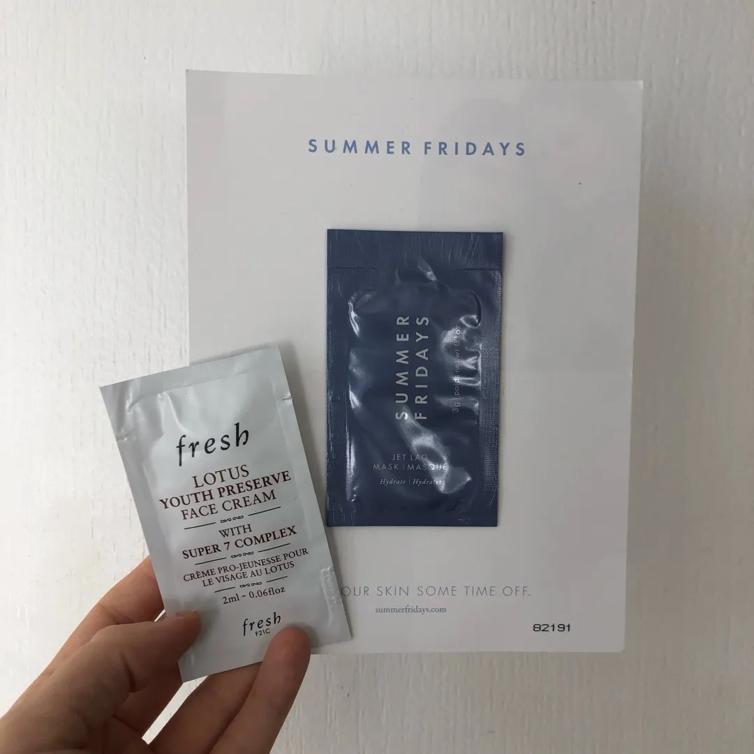 Skincare Samples - Fresh And Summer Friday’s photo 1