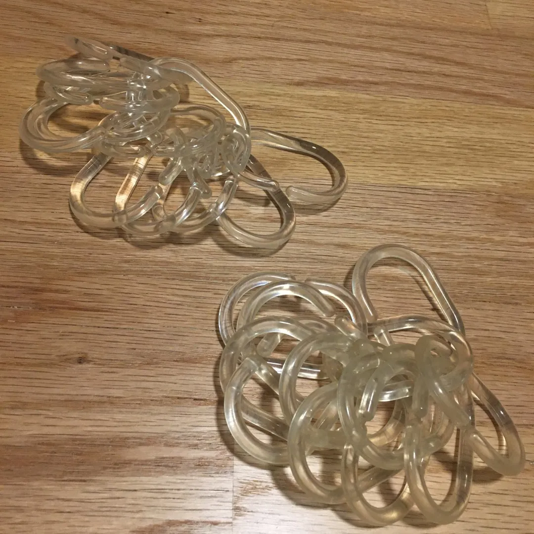 FREE shower curtain rings photo 1
