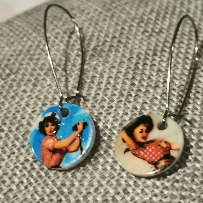 Pinup Never Worn One Of A Kind Earings photo 1