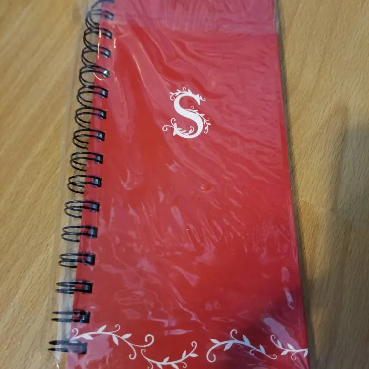 Lined Notebook With An S photo 1