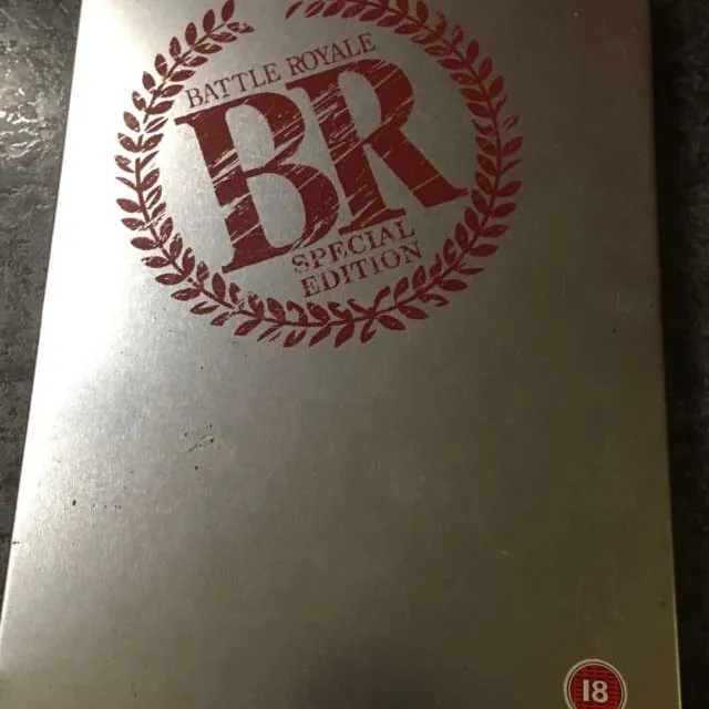 Limited Battle Royale DVD Tin With Numbered 35mm Film Frame photo 1